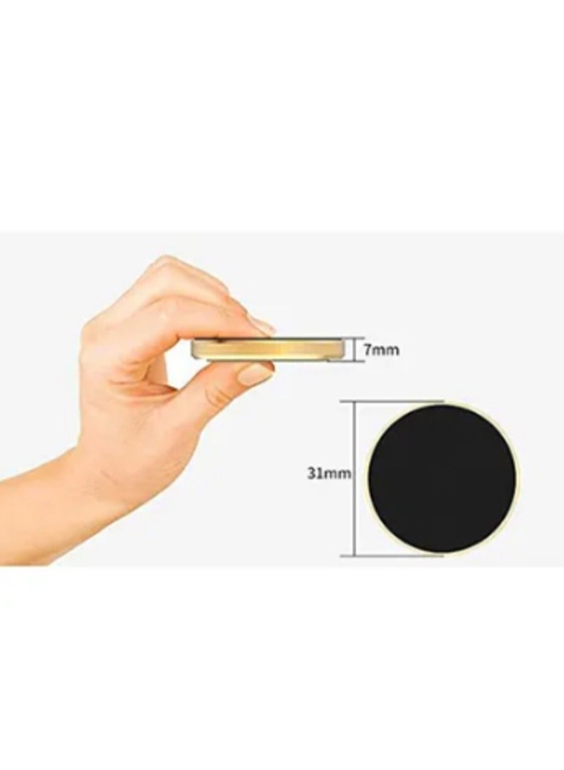 NEW ET-EH18 Universal Magnetic Mobile Holder Mount – Premium Gold Magnetic Car Phone Mount, Adjustable for All Smartphones - Image 3