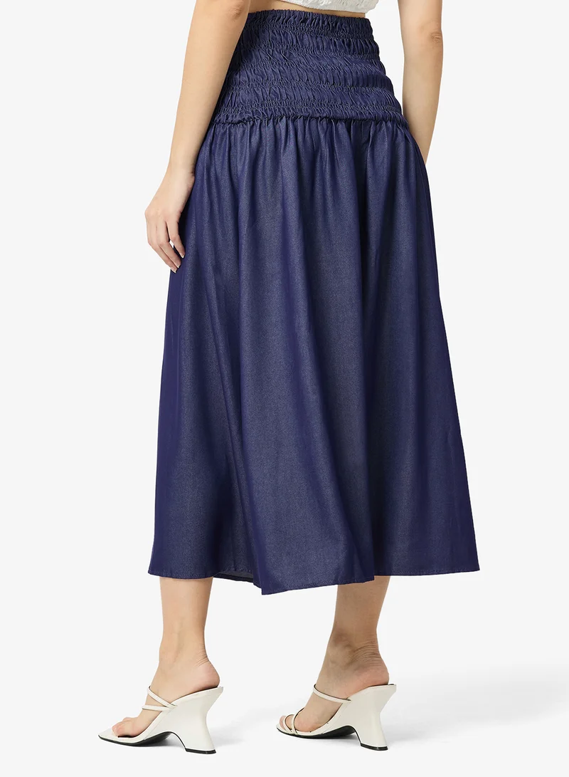 ELLA Skirt With Shirred Waist