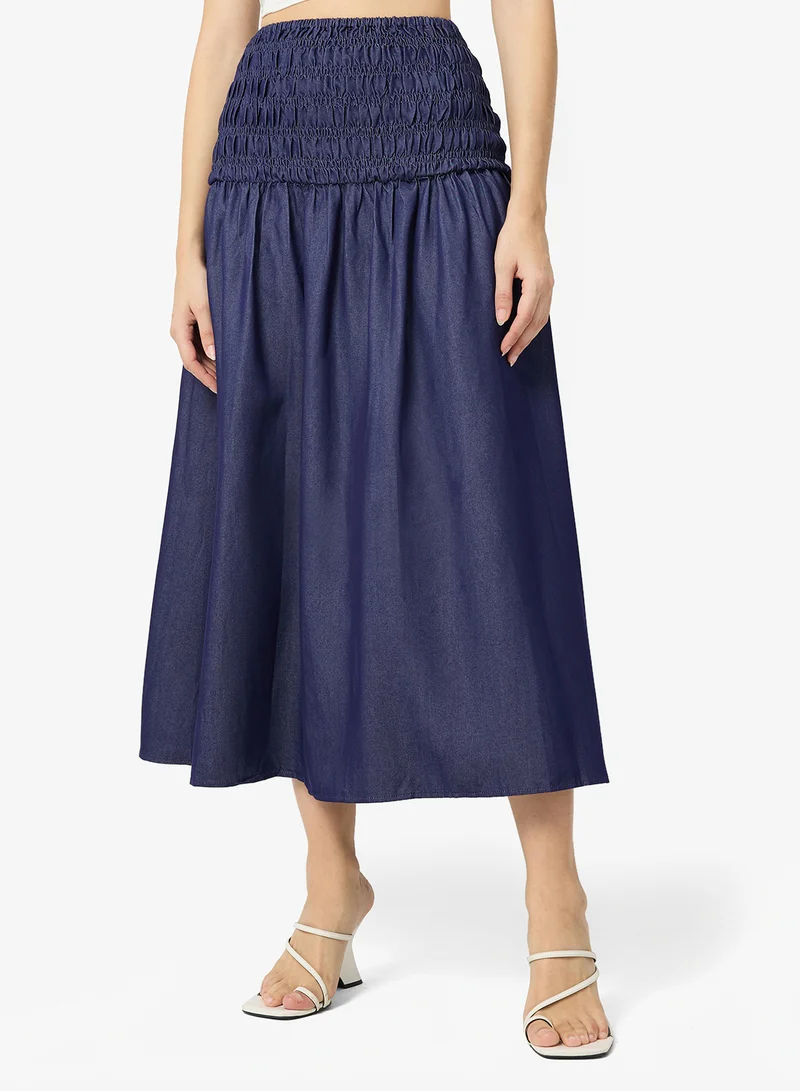 ELLA Skirt With Shirred Waist