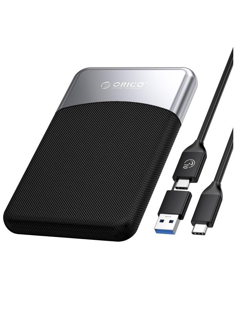Orico ORICO 512GB External SSD with 2 in 1 USB C Cable, Portable Solid State Drive USB 3.2 Gen 1 Up to 460MB/s, Dust and Drop Resistance, Reliable Storage for USB-C Smartphone, PC, Tablet, Labtop - M25PRO  - Image 1