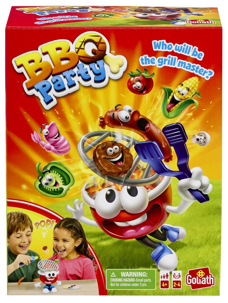Goliath BBQ Party Game | Put Food On The BBQ Grill Before The Grill Pops | No Reading & No Batteries Required | 2-4 Players | Ages 4 and Up - Image 1