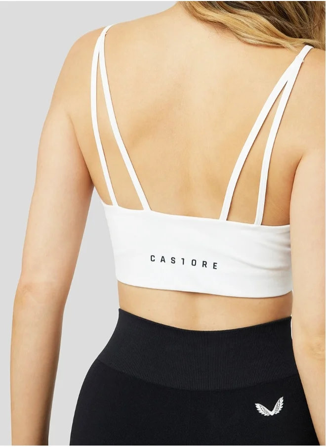 كاستور Women'S White Protek Sports Bra
