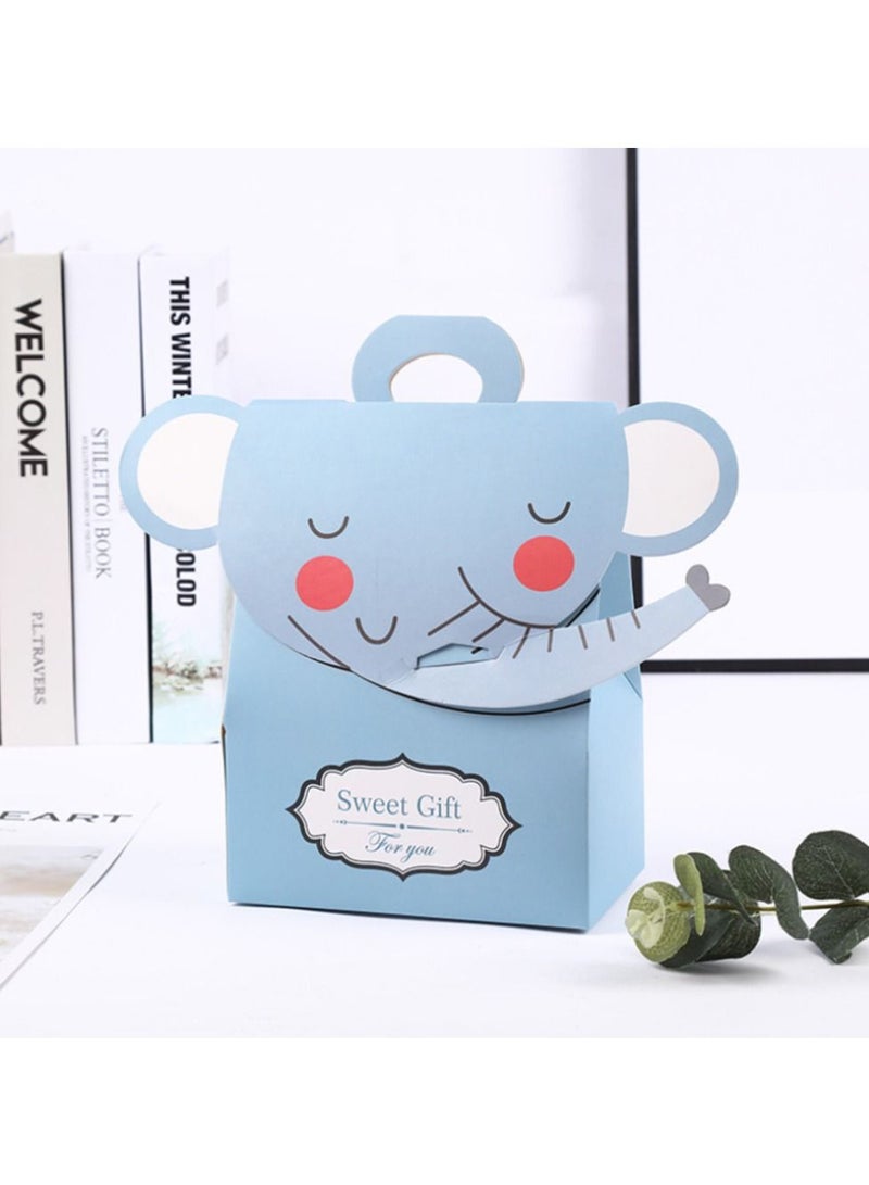 KASTWAVE 12 pcs Jungle Safari Animals Treat Bags Zoo Birthday Party Favor Decorations Supplies Goody Gift for Kids Baby Shower - Image 5