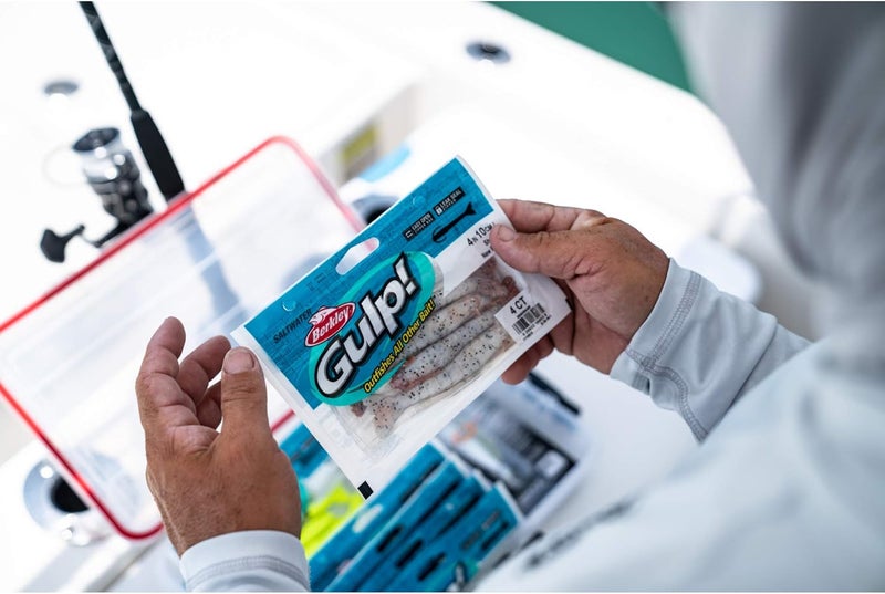 Berkley Gulp! Saltwater Fishing Soft Bait - Natural Shrimp 3in - Image 5