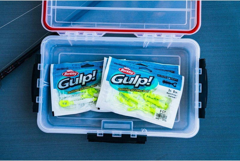 Berkley Gulp! Saltwater Fishing Soft Bait - Natural Shrimp 3in - Image 3