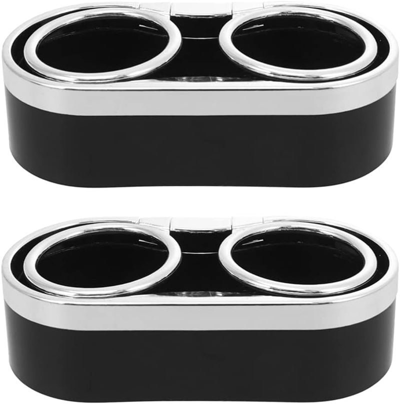 FAVOMOTO 2pcs Auto Dual Cup Holder for Car Drink Beverage Holder for Trucks and Suvs Stable Design for Easy Beverage Storage - Image 1