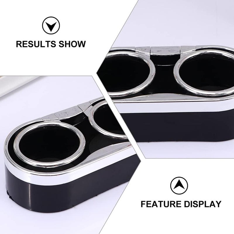 FAVOMOTO 2pcs Auto Dual Cup Holder for Car Drink Beverage Holder for Trucks and Suvs Stable Design for Easy Beverage Storage - Image 5