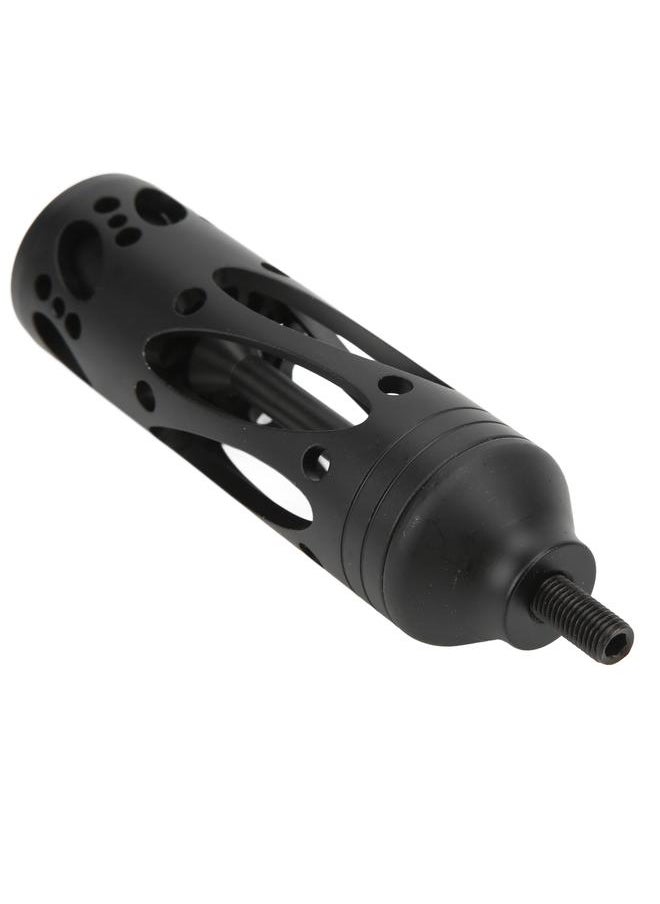 Thoraya - TP617 5 Inch Compound Recurve Bow Stabilizer Aluminum Alloys Bow Shock Absorber Black - Image 1