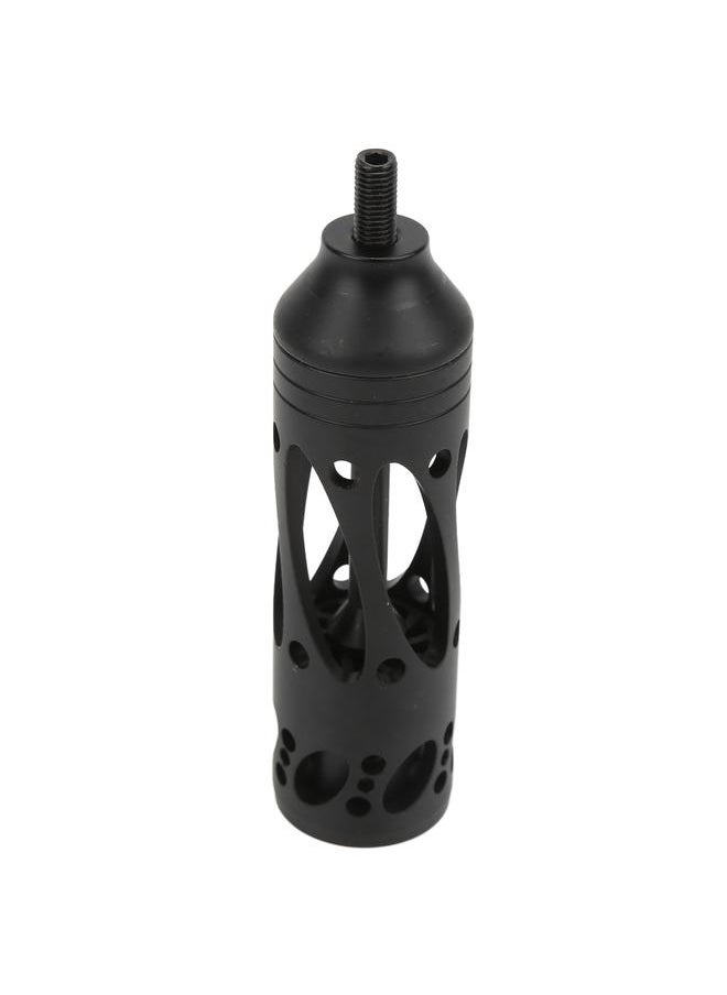 Thoraya - TP617 5 Inch Compound Recurve Bow Stabilizer Aluminum Alloys Bow Shock Absorber Black - Image 1