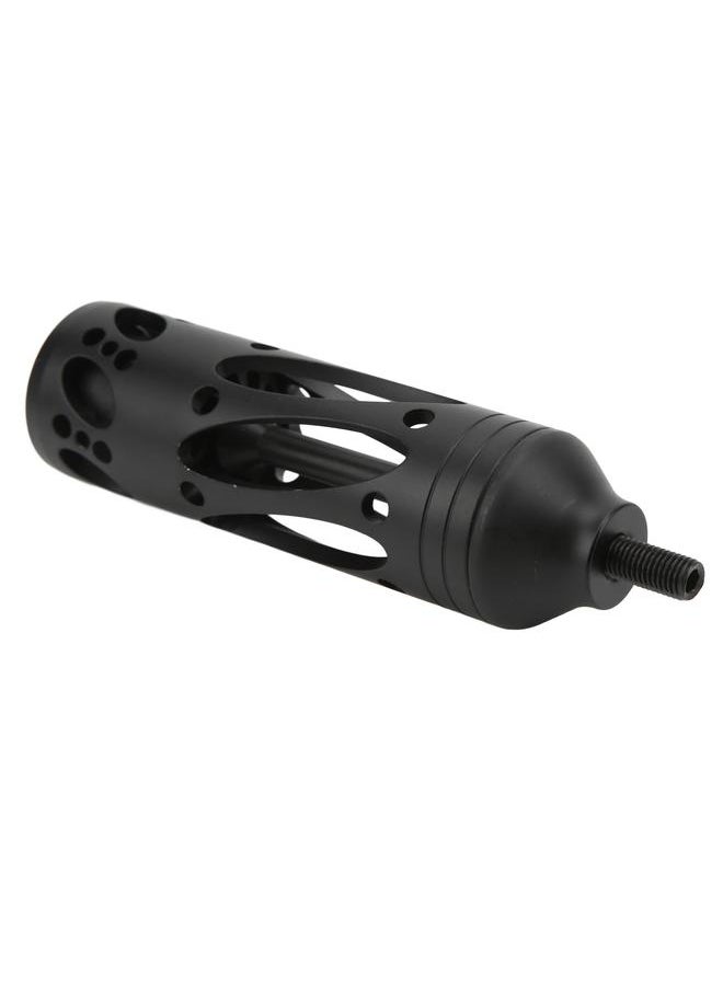 Thoraya - TP617 5 Inch Compound Recurve Bow Stabilizer Aluminum Alloys Bow Shock Absorber Black - Image 1
