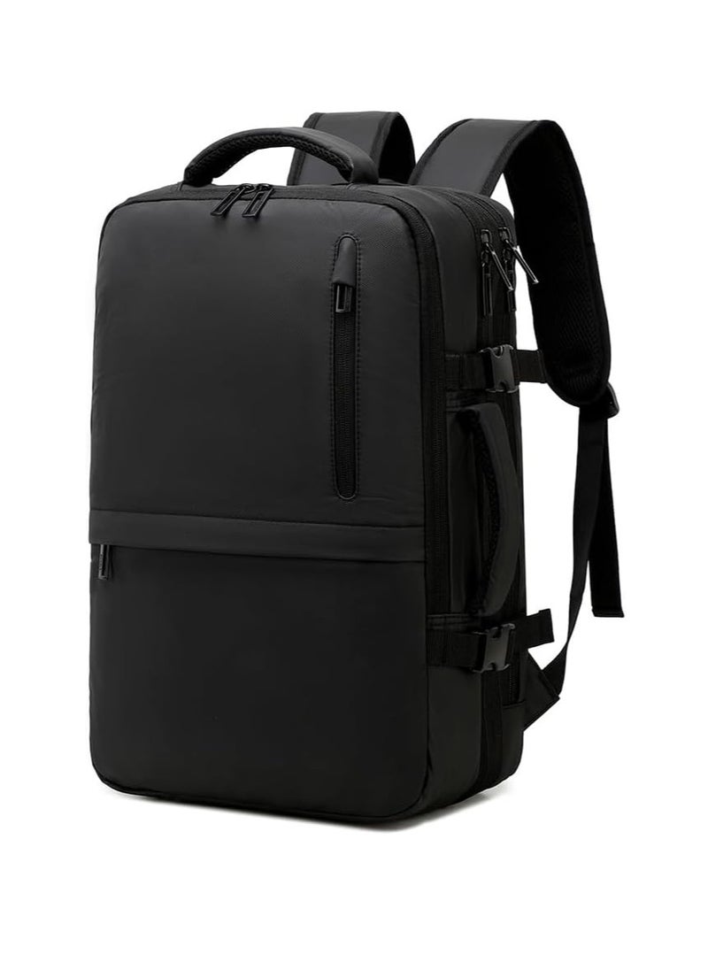 RAHALA Rahala Casual Laptop Travel Bag, Waterproof Backpack with USB Charging Port - Gray - No:RA1904  - Image 1