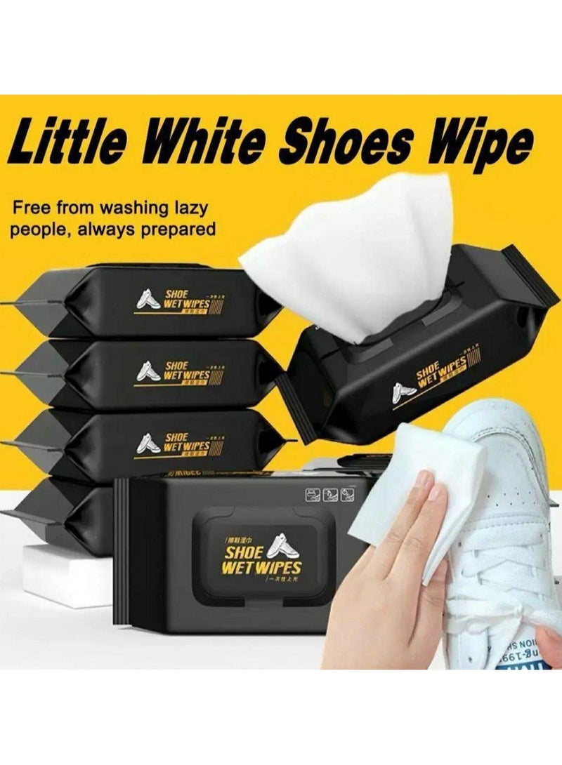 Shoe Cleaning Wipes - 80 Wipes Pack - Easy and Effective Cleaning for Your Shoes and Personal Items - Ex - Image 2
