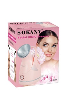sokany Facial Sauna Humidifier, Home Sauna Steamer Nano Ion Face Steaming Device, Model ZJ-6580-- BFD, Suitable For Pore Cleaning, Whitening, Blackhead Removal, And Skincare - Plug: European Standard  - Image 5