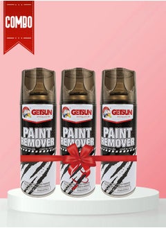 Combo - Buy 3PC GETSUN Paint Remover Spray Multi Purpose Advanced Paint Remover Spray Efficient Peeling Leave No Trace 450ml G8216