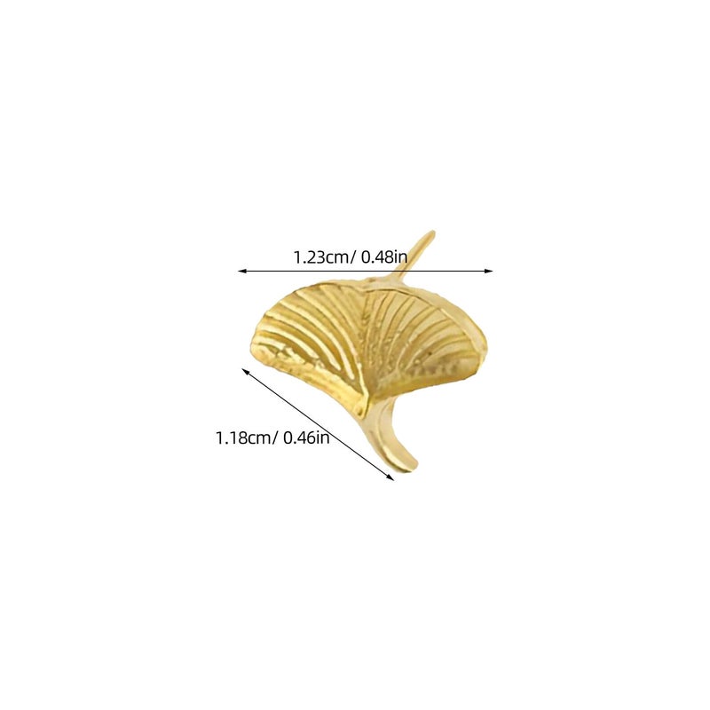 Metal Leaf Thumb Tacks 30pcs Decorative Push Pins for Cork Board Maps Photos Wall Display Office School Use - Image 3