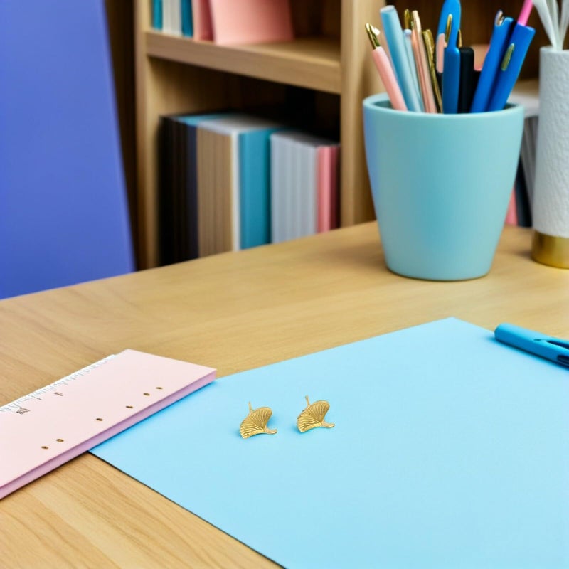 Metal Leaf Thumb Tacks 30pcs Decorative Push Pins for Cork Board Maps Photos Wall Display Office School Use - Image 5