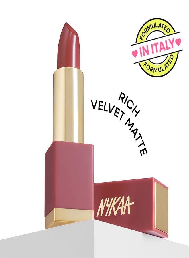 Nykaa Matte Luxe Lipstick - Vintage (4.8gm) - Image 2