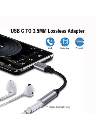 USB Type C To 3.5mm Headphone Adapter Type-c 3.5 Jack Audio Cable Earphone Cable Converter for Samsung Galaxy S25 ultra/S24/S23/S22 - view 4