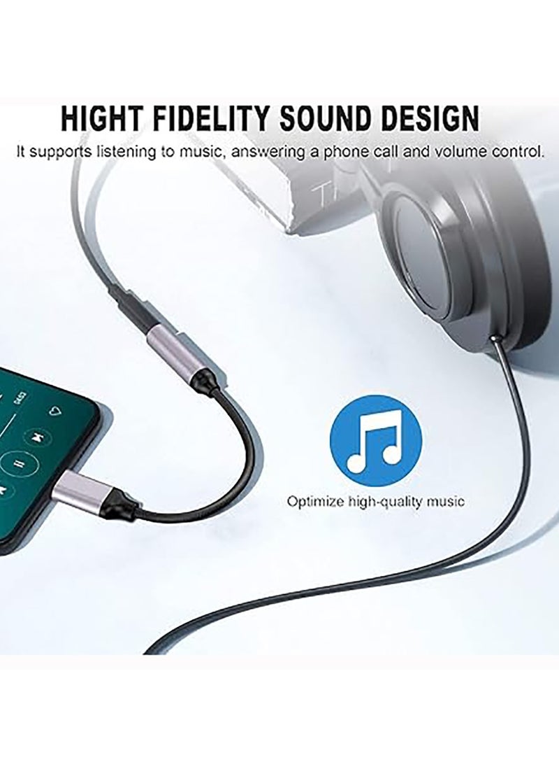 Generic - USB Type C To 3.5mm Headphone Adapter Type-c 3.5 Jack Audio Cable Earphone Cable Converter for Samsung Galaxy S25 ultra/S24/S23/S22 - Image 1