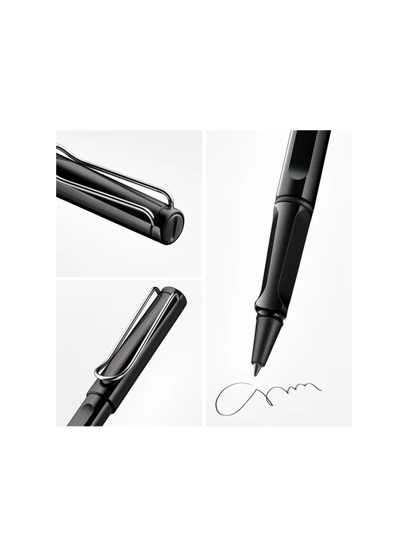 LAMY Lamy safari rollerball pen shiny black (319-BK)