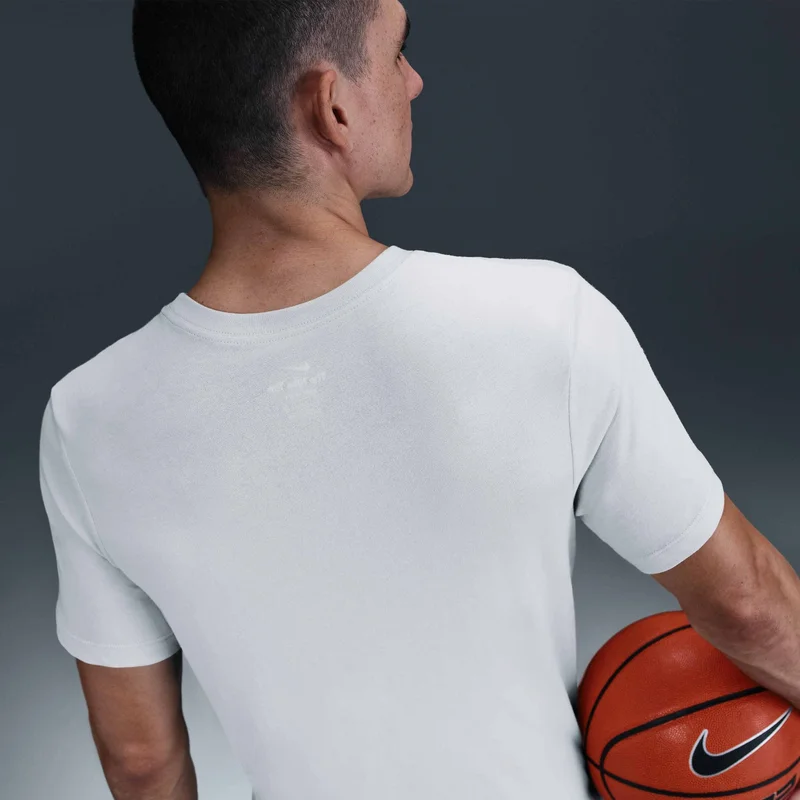 Nike White Men's Dri-FIT Basketball T-Shirt for Men | Best Price UAE