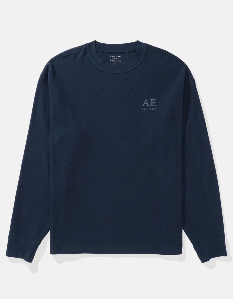 American Eagle  AE Thermal Shirt for Men | Best Price UAE