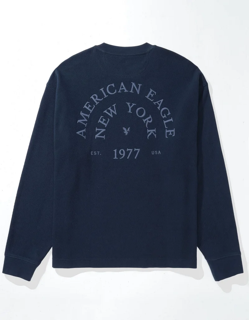 American Eagle  AE Thermal Shirt for Men | Best Price UAE
