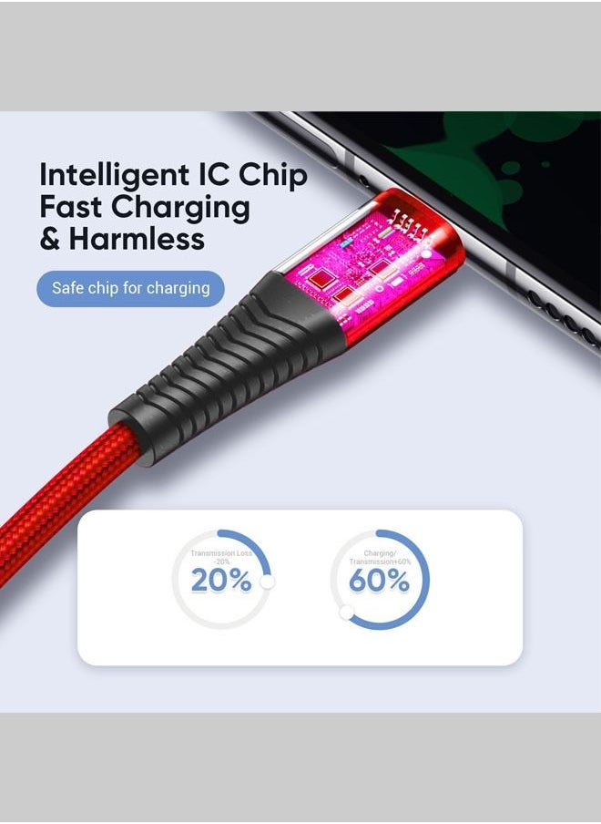 Connected - Connected Thicky 3-in-1 Charging Cable USB-A To Lightning ,USB-C, Micro USB - 1.2m - Image 1