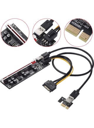 Zauss V009C-PLUS Riser 1X-16X Riser Extender Mining Rig PCI-E - pzsku/Z495D4A20D60816B7DD9CZ/45/_/1725723195/8770ebbf-9ca7-4a71-83ef-582d03644e84