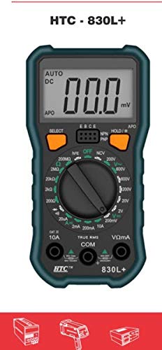 HTC Instruments HTC830L Digital Multimeter by Indian Hobby Center battery powered  - Image 2