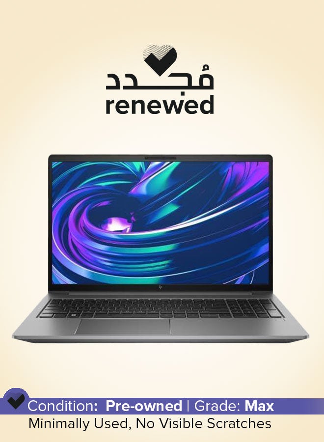 HP Renewed - ZBook Power G10 Mobile Workstation Laptop With 15.6-Inch Full HD Display, Core i9-13900HK Processor/Dual Core/13th Gen/32GB RAM/1TB SSD/8GB NVlDlA RTX 2000 Ada Graphics/Windows 11 Pro English Grey - Image 1