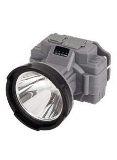 GEEPAS Geepas Rechargeable LED Headlamp | Compact, Portable and Light-Weight Design | Perfect for Camping, Hiking, Cycling, Fishing | 2 Years Warranty | Grey  - Image 1