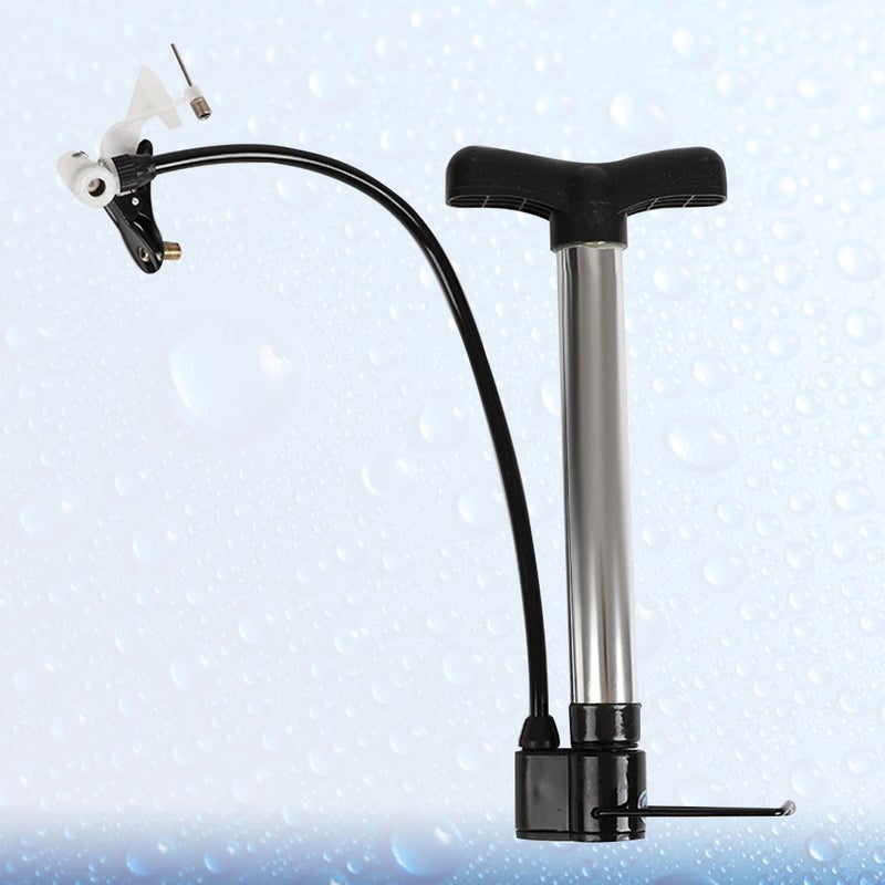 2 pcs Portable Pump Multifunctional Steel Tube Air Pump Mini Inflator Pump 30cm Basketball Football Inflator for Home Gym Use - Image 1