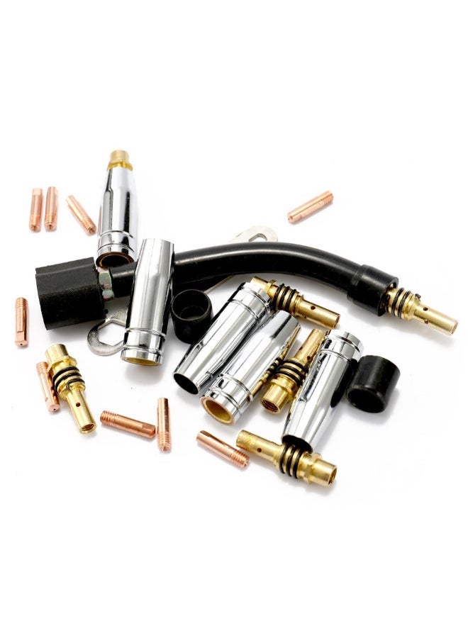 NIBEMINENT 24-Piece 15AK MIG Welding Machine Accessory Kit Multicolour 21cm - Image 5