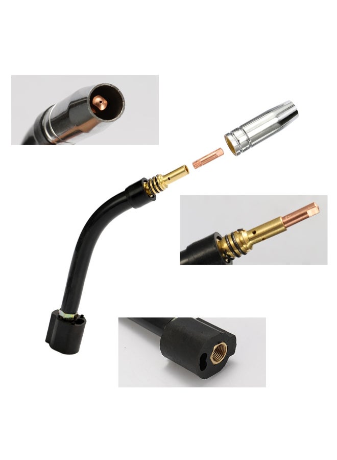 NIBEMINENT 24-Piece 15AK MIG Welding Machine Accessory Kit Multicolour 21cm - Image 4