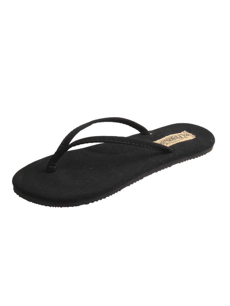 Flojos Women's Fiesta, Black, 9 M US - Image 4