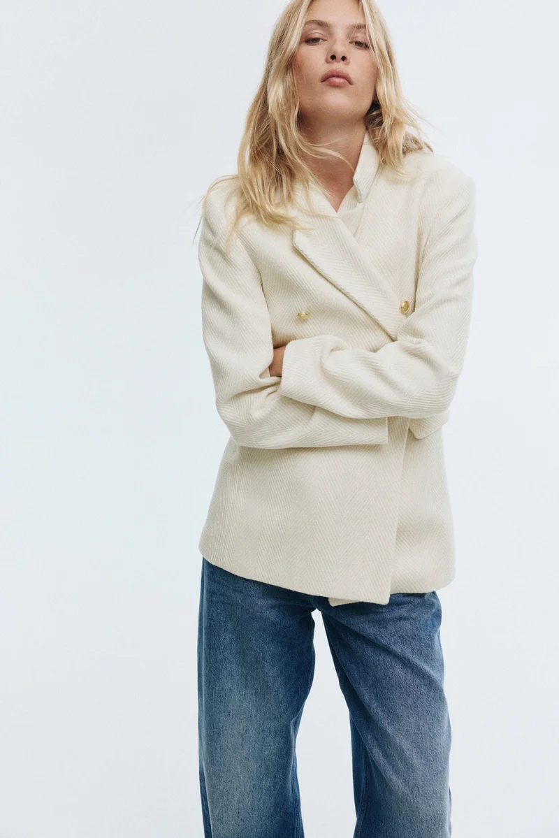 H&M Double-breasted blazer