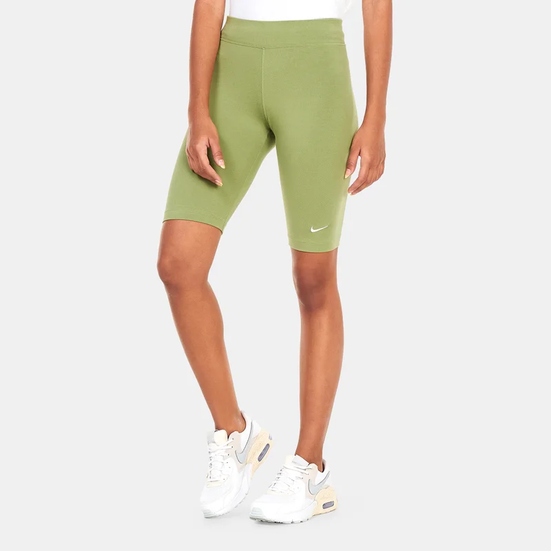 Nike Women's Sportswear Essential Mid-Rise Biker Shorts