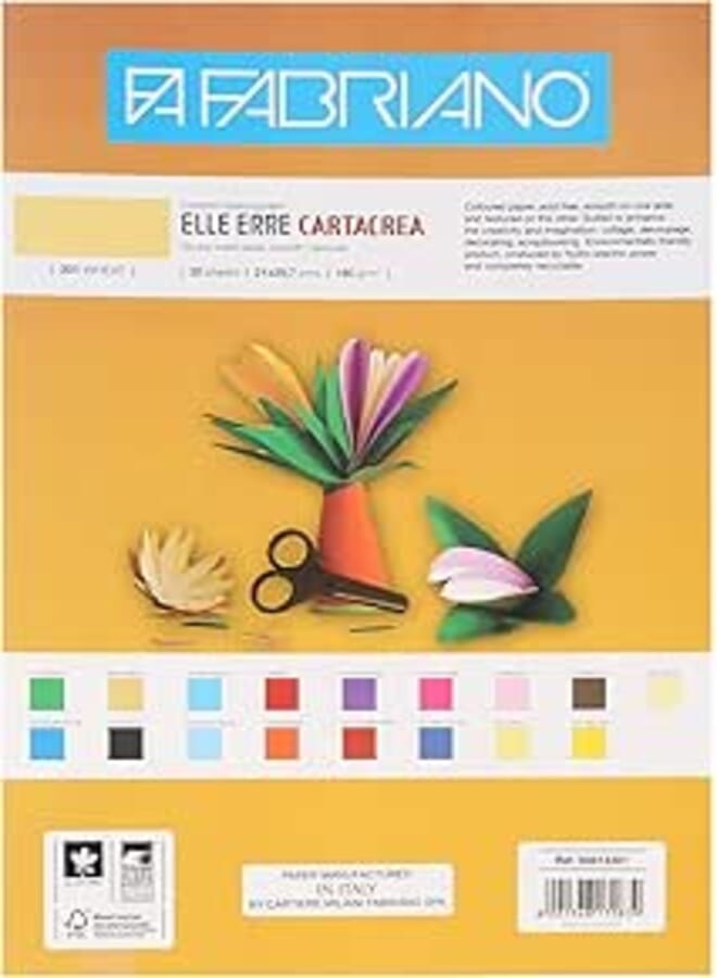 Fabriano Elle Erre Drawing Papers Elle Erre, 21x29.7 Cm - Wheat
