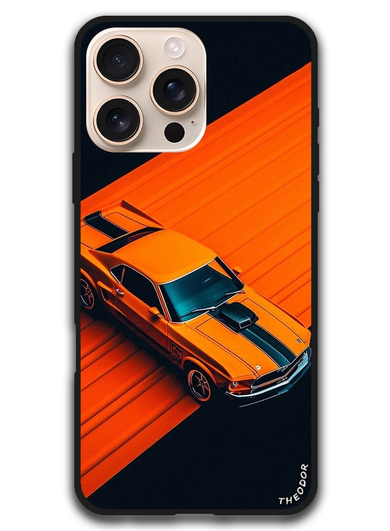 Theodor Protective Case Anti Scratch Shock Proof Bumper Cover For iPhone 16 Pro Max (6.9)-inch Car (21) - Image 1