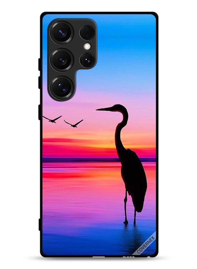 Covernex Samsung Galaxy S25 Ultra Protective Case Cover Thorn & Birds - Image 1