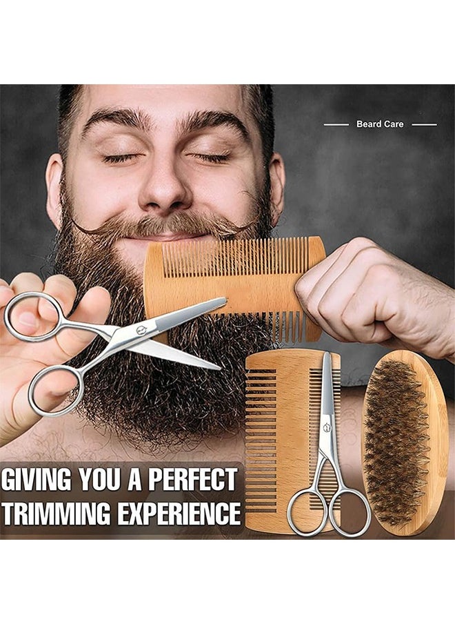 DMG TECH Beard Growth Kit Beard Roller Kit Natural Beard Growth Oil for Patchy Beard  - Image 5