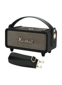 Silicone case for Marshall Emberton II Bluetooth speaker, protective skin with handle strap and shoulder strap, travel carrying case replacement