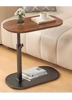 Generic 360° Rotating Side Table, C Tray Table with 45-80cm Height Adjustment, Waterproof Coffee Table, Suitable for Reading, Working, Drinking Coffee in the Living Room or Bedroom  - Image 1