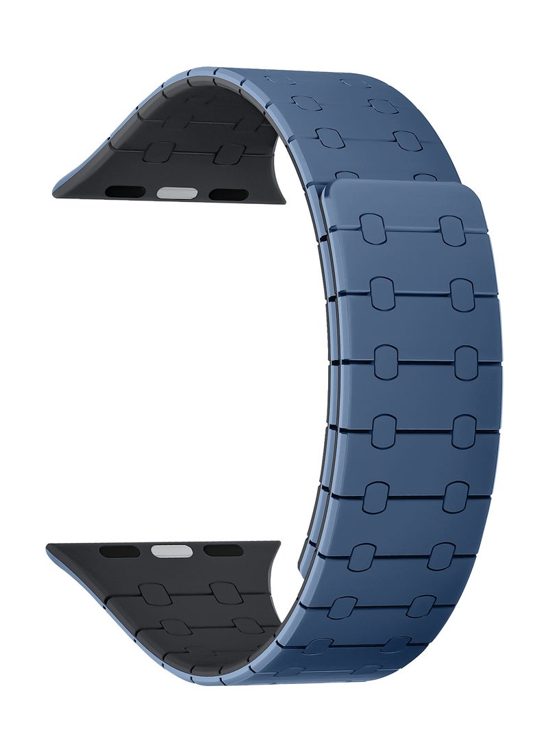 Silicone Magnetic Strap For IWatch Ultra 2 Band 44mm 49mm  42mm  45mm Bracelet For IWatch Series 9/8/7/6/SE/5/4 - Image 2