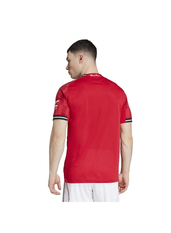 Adidas Adidas Mufc H Jsy Au M Red Football/Soccer Jerseys For Men - Image 4