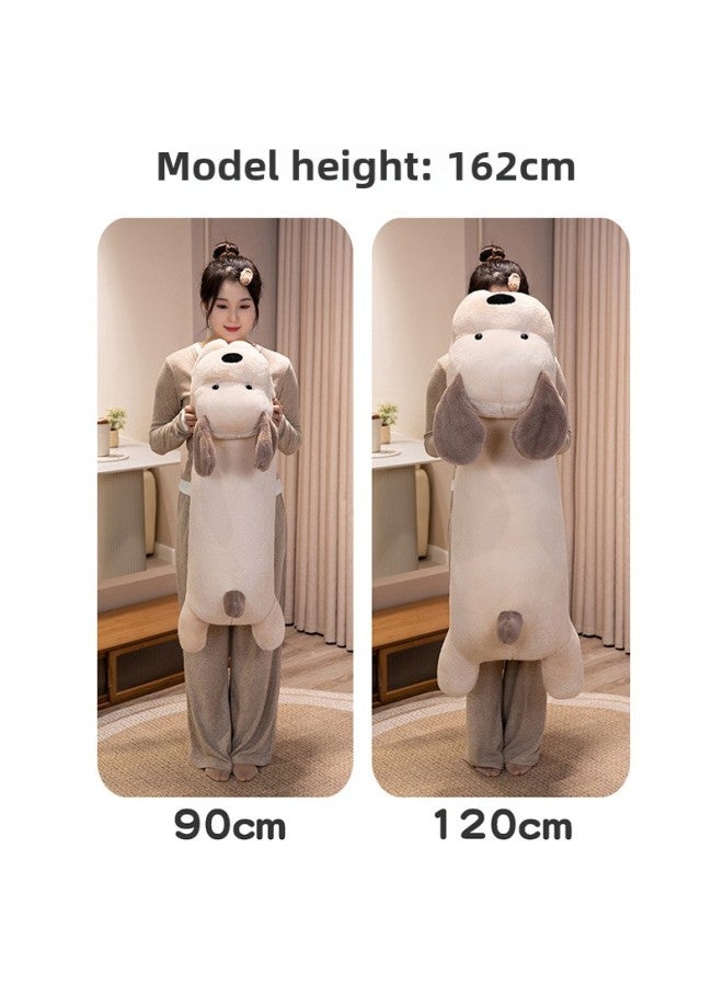 Cute Cartoon Animal Pillow Clip Leg Sleeping Long Pillow Lunch Rest Pillow Home Sofa Cushion Bed Head Ins Style-Specifications:Rabbit Long Pillow-Color:90cm Small (800g) - Image 5