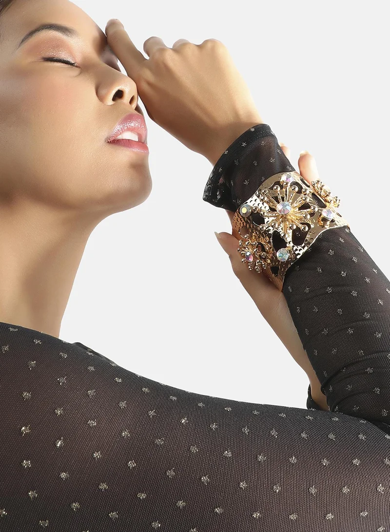 SOHI Wildflower Statement Artificial Bracelet Jewellery