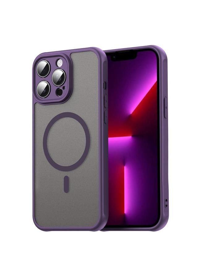 Zaboon Case For iPhone 13 Pro Max Fan Dun Series TPU Hybrid PC Frosted Magsafe Phone Case - Image 1