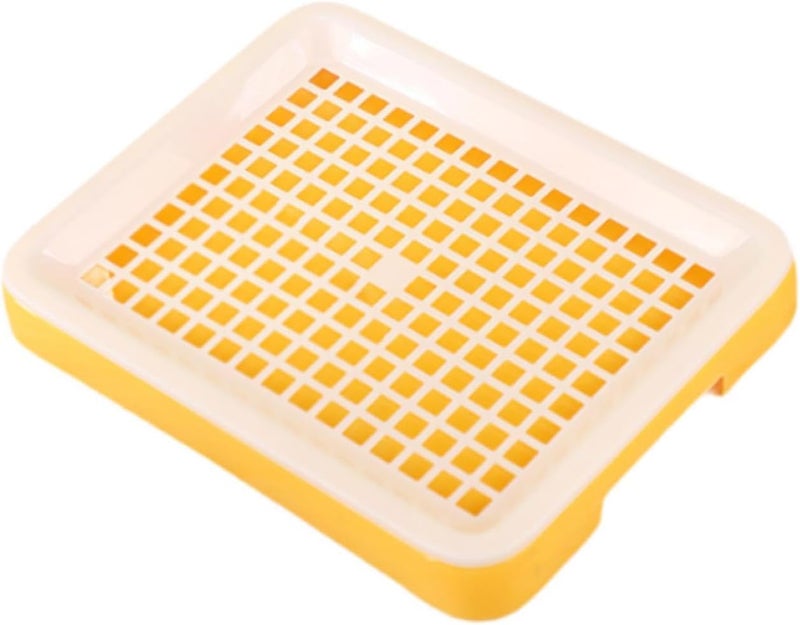 Bunny Restroom Litter Tray Bunny Training Litter Tray Non Slip Bunny Potty Tray for Small Animals Birds Guinea Pigs - Image 1